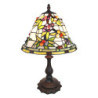 Stolní vitrážová lampa Tiffany Mabelle - 31*31*47 cm