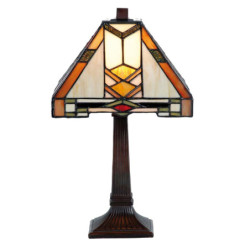 Stolní lampa Tiffany Arrow - 22*22*38 cm 1x E14 / Max 40W