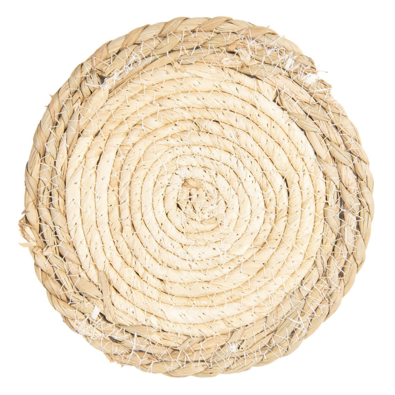 Kulatý podtácek z mořské trávy I - Ø 18 cm