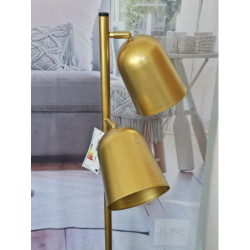 Zlatá stojací lampa více antik - 26*39*130 cm