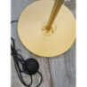 Zlatá stojací lampa více antik - 26*39*130 cm