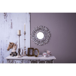 Vysoký vintage svícen - 12*12*60 cm