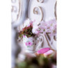 Květovaný hrneček Garden - 11*8*9 cm / 0,29L