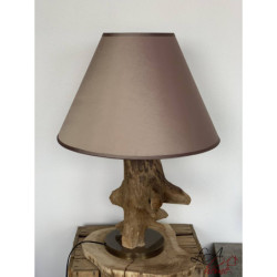 Světle hnědé lampové stínidlo Couleurs - Ø 46*28 cm
