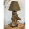 Zlato-zelené stínidlo lampy Couleurs - Ø 25*16 cm