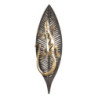 Nástěnné dekorace - Ještěrka na listě - 33*3*12 cm