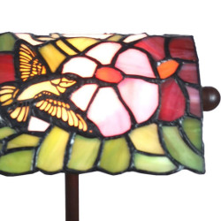Stolní lampa Tiffany Oiseau - 15*15*33 cm