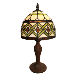 Stolní lampa Tiffany Adaliz - 21*21*33 cm