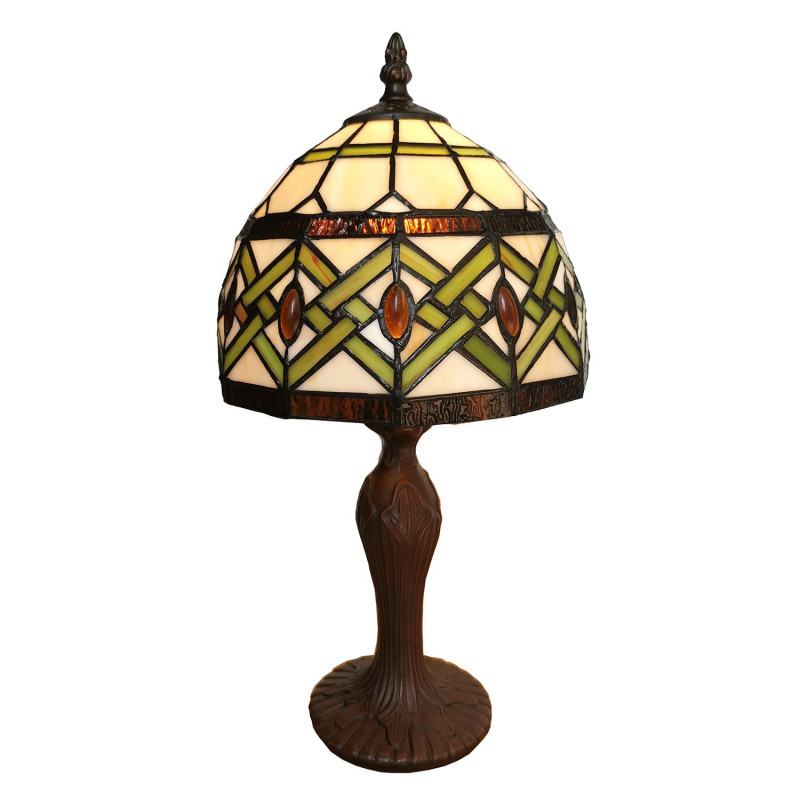 Stolní lampa Tiffany Adaliz - 21*21*33 cm