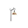Stojací lampa Tiffany Rosalin - 40*27*152 cm / E27/60w