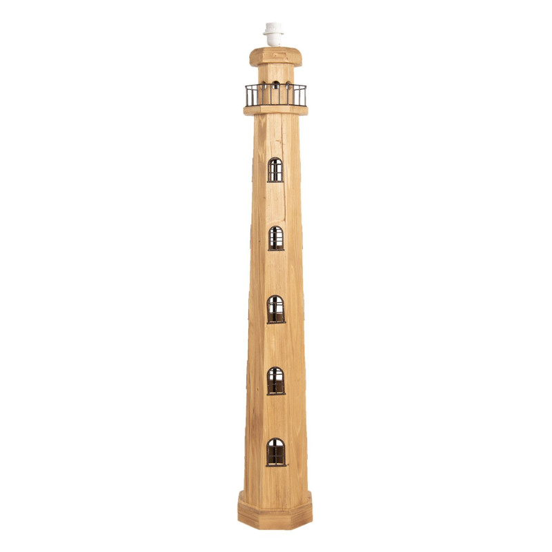 Dřevěná stojací základna k lampě Maják - Ø23*140 cm