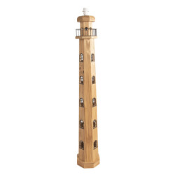 Dřevěná stojací základna k lampě Maják - Ø23*140 cm