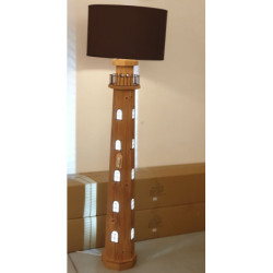 Dřevěná stojací základna k lampě Maják - Ø23*140 cm