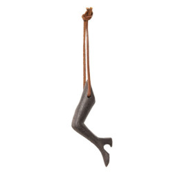 Kovový příruční otvírák na láhve ve tvaru dámské nohy s podpatkem - 3*2*10 cm