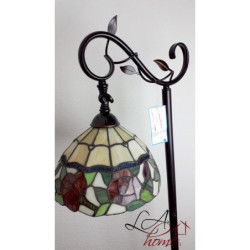 Stojací lampa Tiffany Rosalin - 40*27*152 cm / E27/60w