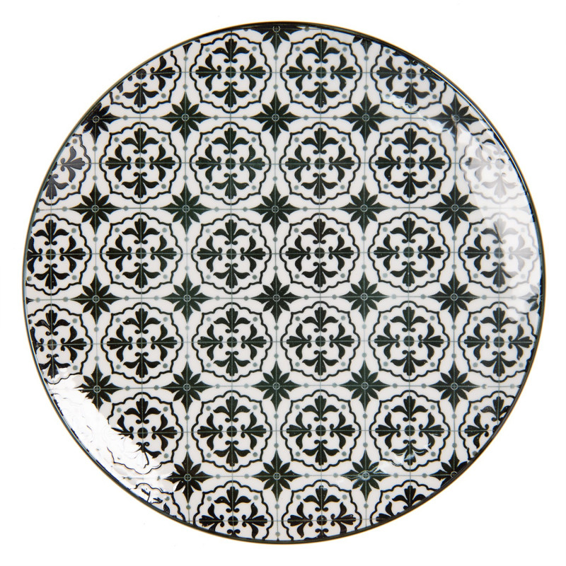 Černý dezertní talíř Blackor - Ø 21 cm