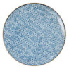 Jídelní talíř s modrými kvítky BlueFlowers - Ø  26 cm