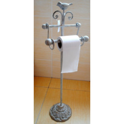 Stojan na toaletní papír - dekor ptáček - 22*10*69 cm