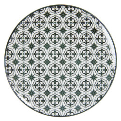 Černý jídelní talíř Blackor - Ø  26 cm