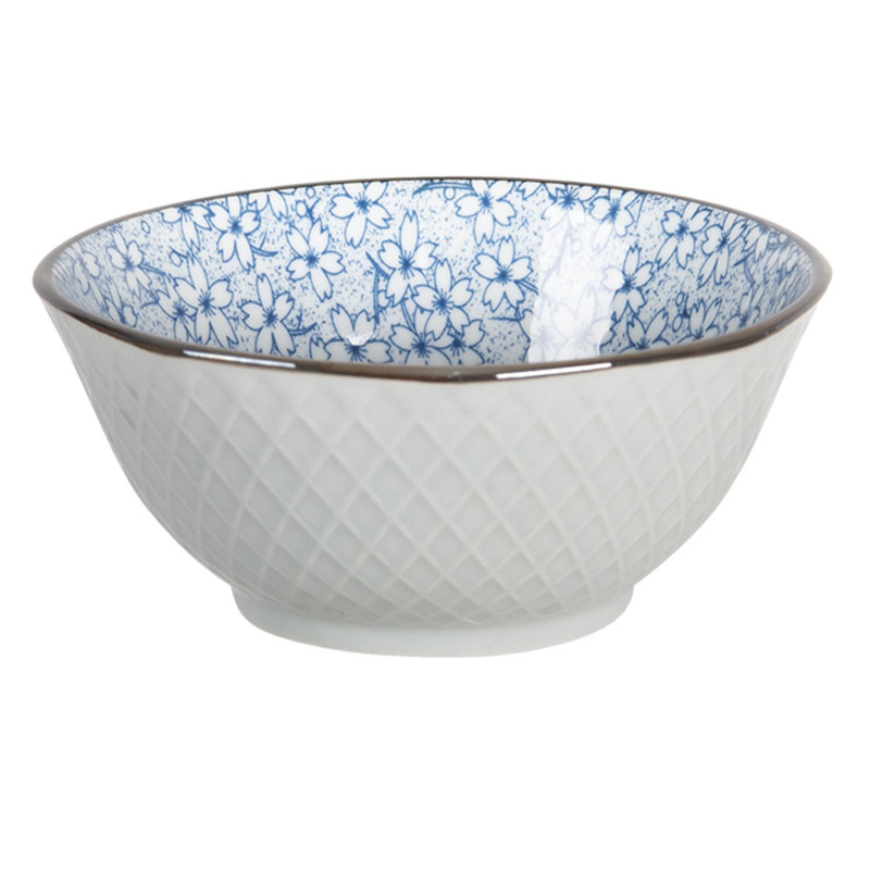 Miska modré kvítky BlueFlow - Ø13*6 cm