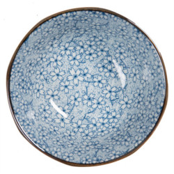 Miska modré kvítky BlueFlow - Ø13*6 cm