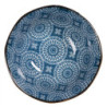 Miska s modrým květinovým ornamentem BlueSnow - Ø 13*6 cm