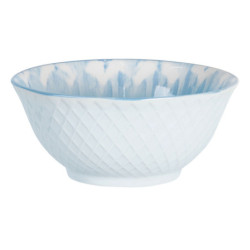Azurovo-oranžová miska Azuré - Ø 13*6 cm