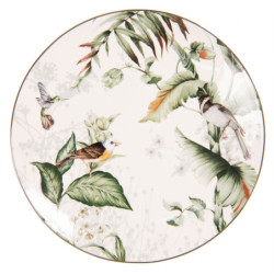 Dezertní talíř Tropical birds - Ø 20*2 cm