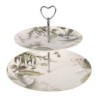 Porcelánový etažér Tropical birds - Ø 26 cm