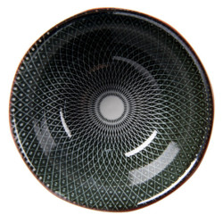 Černá miska Blackin - Ø 13*6 cm