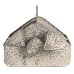 Plechový zásobník s boxy prase - 45*24*20 cm