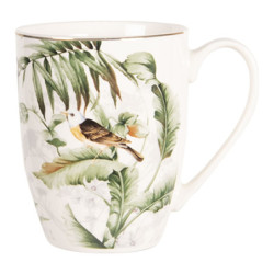 Porcelánový hrneček Tropical birds - 0.36L