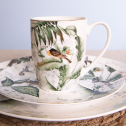 Porcelánový hrneček Tropical birds - 0.36L