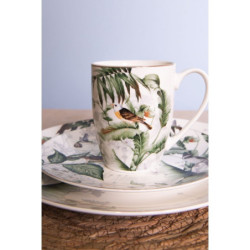 Porcelánový hrneček Tropical birds - 0.36L