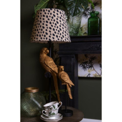 Porcelánový šálek s podšálkem Tropical birds - Ø 15*7 cm / 0,22L
