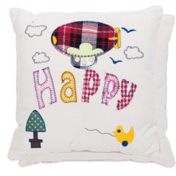 Polštář dětský Happy 30*30 cm