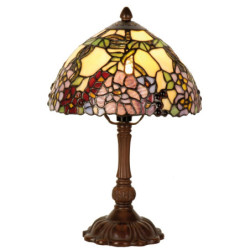 Stolní lampa Tiffany - Ø 22*32 cm 1x E14