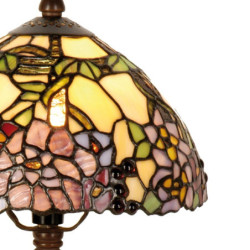 Stolní lampa Tiffany - Ø 22*32 cm 1x E14