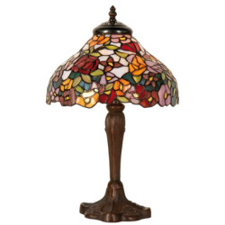 Stolní lampa Tiffany - 	Ø 26*40 cm 1x E14