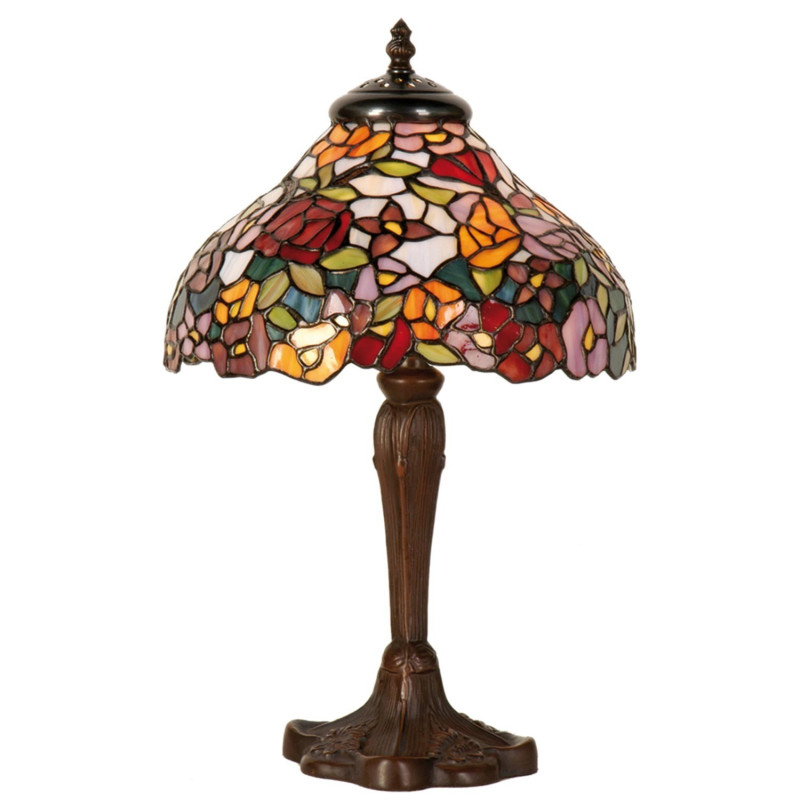 Stolní lampa Tiffany - 	Ø 26*40 cm 1x E14