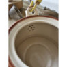 Porcelánová konvička na čaj s japonskými květy a sítkem - 18*14*12 cm / 0,8L