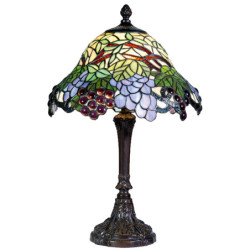 Stolní lampa Tiffany - 	Ø 30*48 cm 1x E27