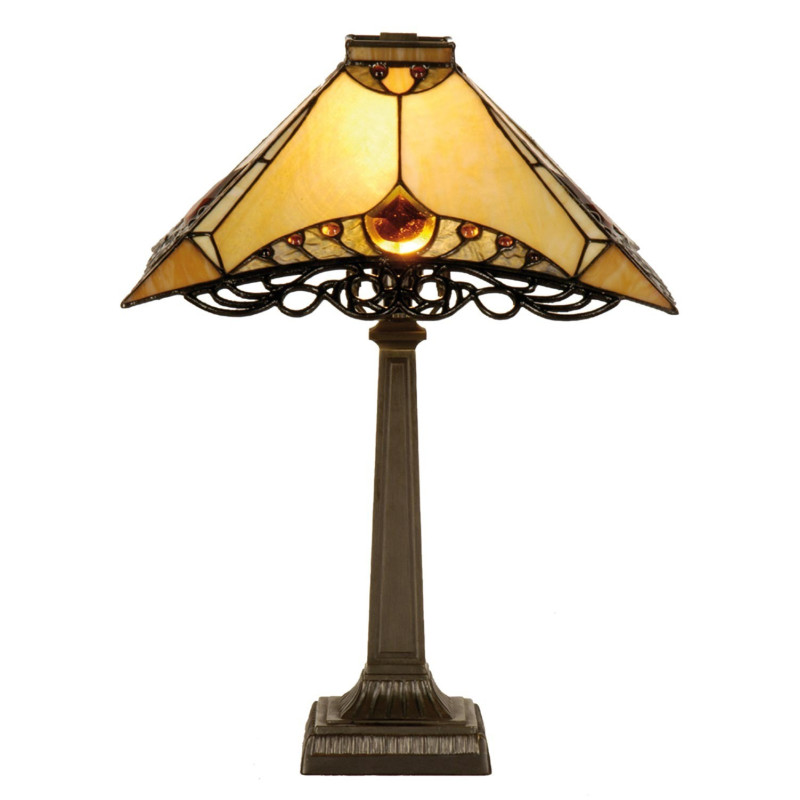 Stolní lampa Tiffany - 	Ø 50*49 cm 1x E14