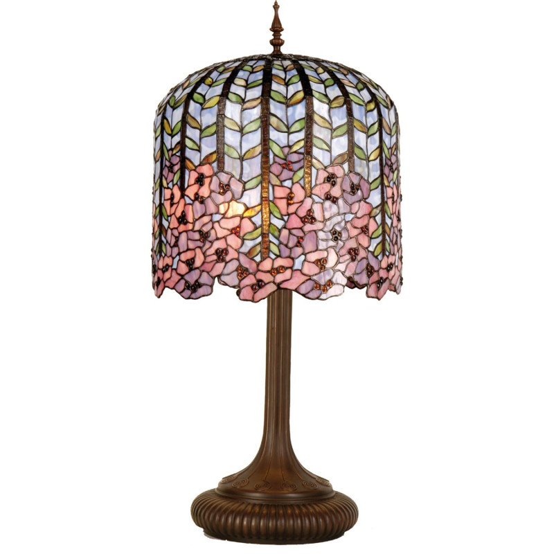 Stolní lampa Tiffany - 	Ø 40*84 cm 3x E27