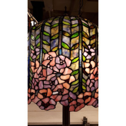 Stolní lampa Tiffany - 	Ø 40*84 cm 3x E27