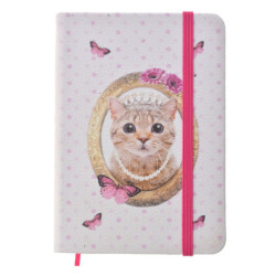 Zápisník s kočičkou Miauw - 14*10 cm