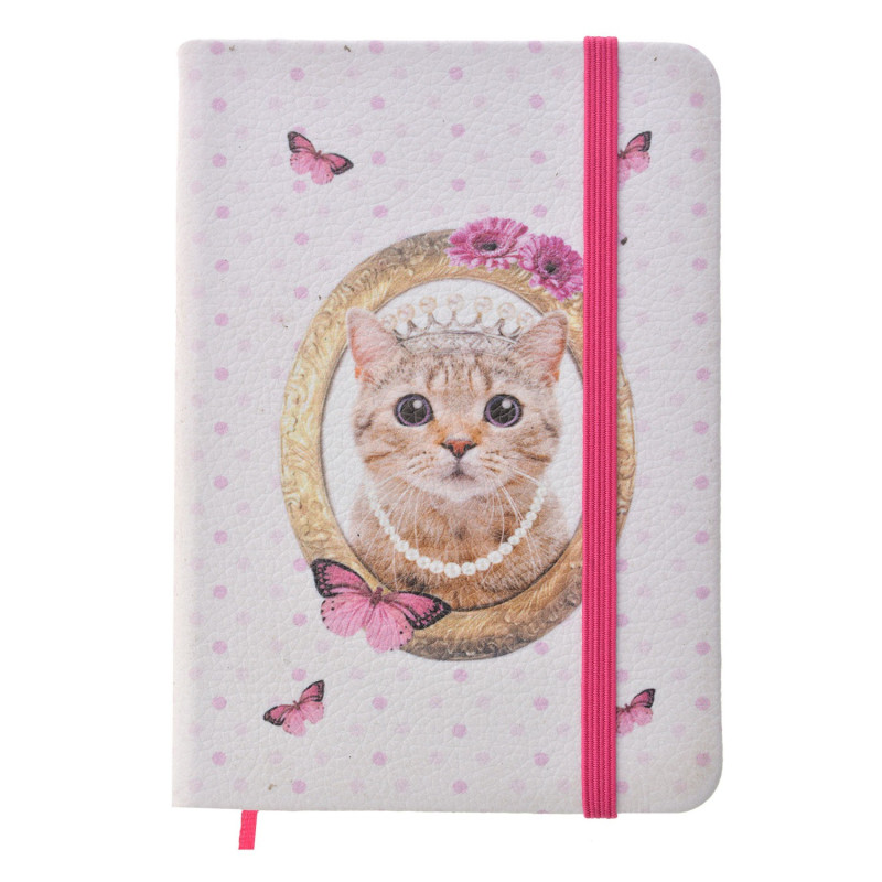 Zápisník s kočičkou Miauw - 14*10 cm