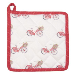 Kuchyňská bavlněná chňapka Red Bicycle - 20*20 cm