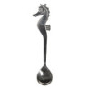 Lžička s mořským koníkem - stříbrná - 3*13 cm
