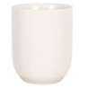 Bílý porcelánový kalíšek na čaj - ∅ 6*8 cm / 0,1L